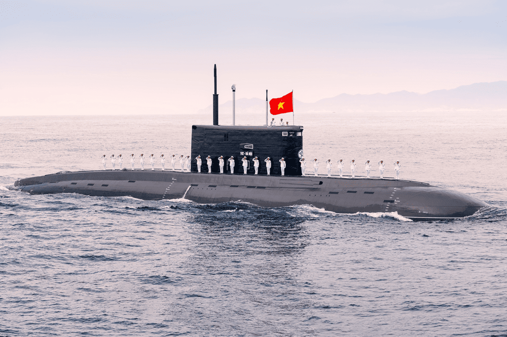 Lễ diễu binh, diễu hành dịp Quốc khánh 02/09 sẽ có sự tham gia của tàu ngầm, tàu nổi (Nguồn: Thông tin Chính phủ)